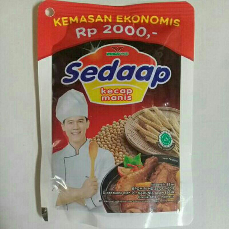 

~MOS~ Kecap Sedaap 63 ml. Kecap Manis. Penyedap Rasa. Masak