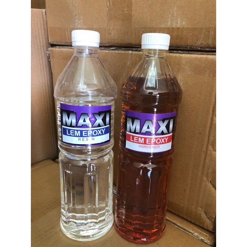 lem kayu epoxy Maxi epoxi dua komponen