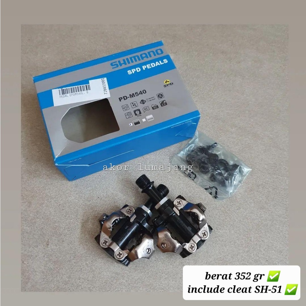 shimano pedal mtb cleat PD M540