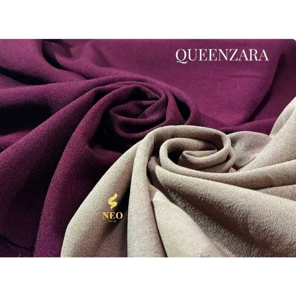KAIN QUEEN ZARA CREPE 58" (Harga Per 0,5 Meter)