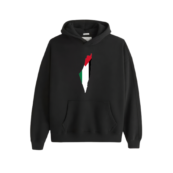 Jaket Hoodie Peta Palestine