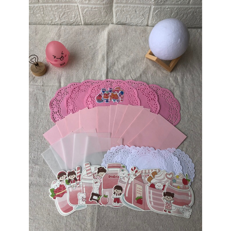 

[TGP008] 45 pcs - Journal Kit / Jurnal Kit / Paket Bujo / Journaling / Vintage Journal Kit / Aesthetic Journal Kit / Scrapbook Journaling Vintage / Bujo Penpal Bullet / Kawaii Lucu Imut