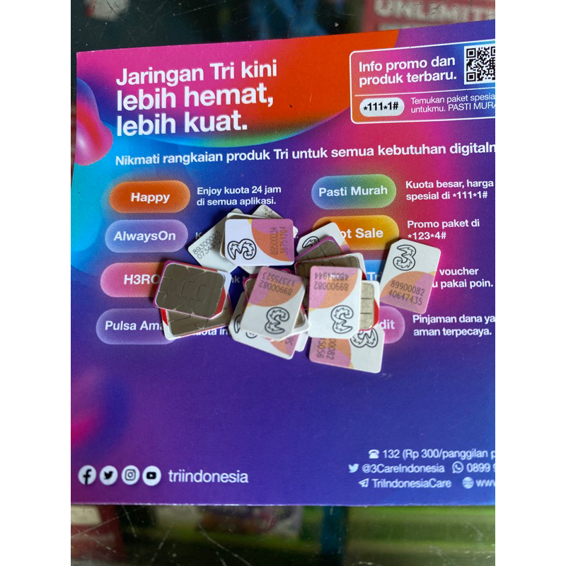 Kartu Tri Cip Only 0kuota