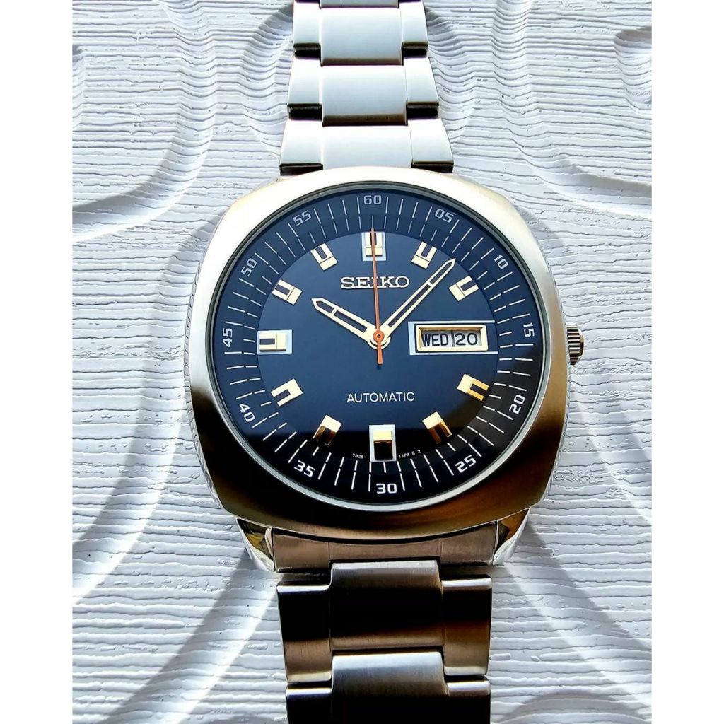 Jam Tangan Seiko Automatic All Stainless Silver Limited Edition
