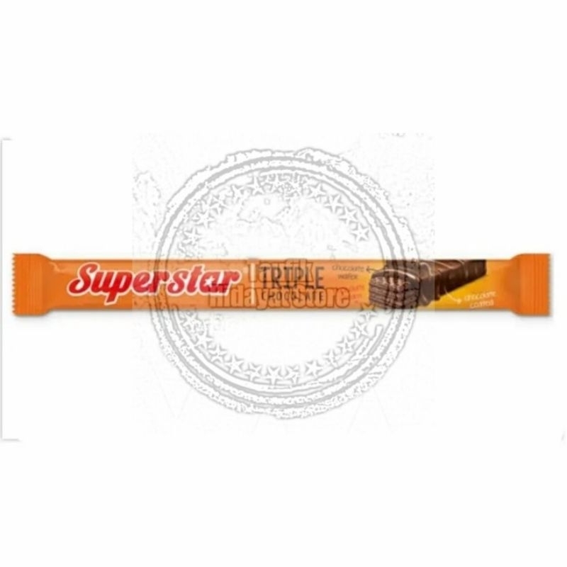 

Superstar Wafer Triple Chocolate 18 gr