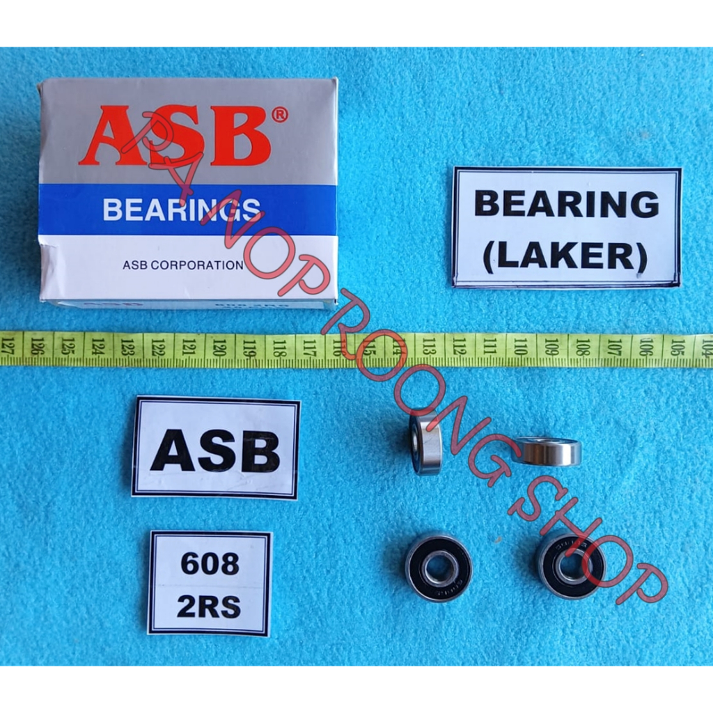 BEARING (LAKER) 608 2RS ASB