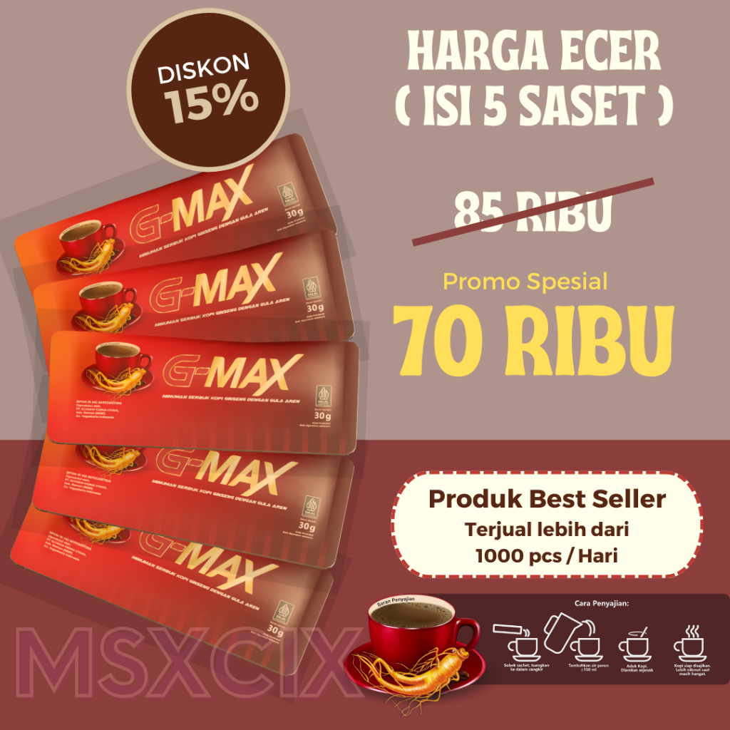 

kopi gmax ecer 5 saset kopi GINGSENG DARI KORSEL