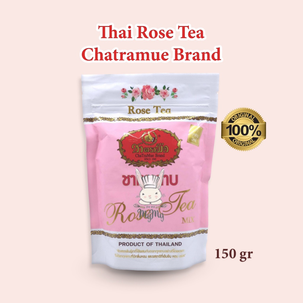 

Thai Rose Tea Chatramue Brand 150gr