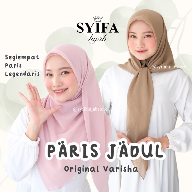 SEGIEMPAT PARIS JADUL / JILBAB PARIS LEGENDARIS ORI BY VARISHA REDROSE