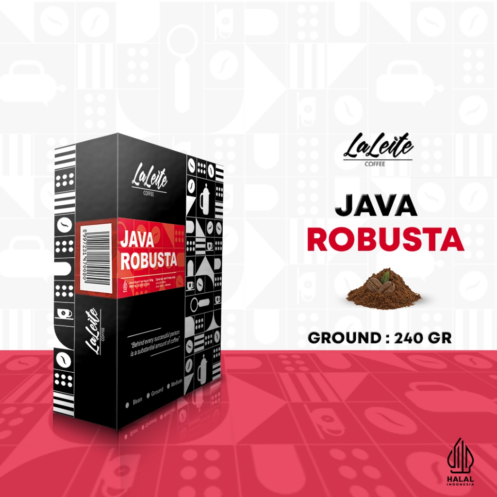 

Kopi Java Robusta 240g - Ground (bubuk)