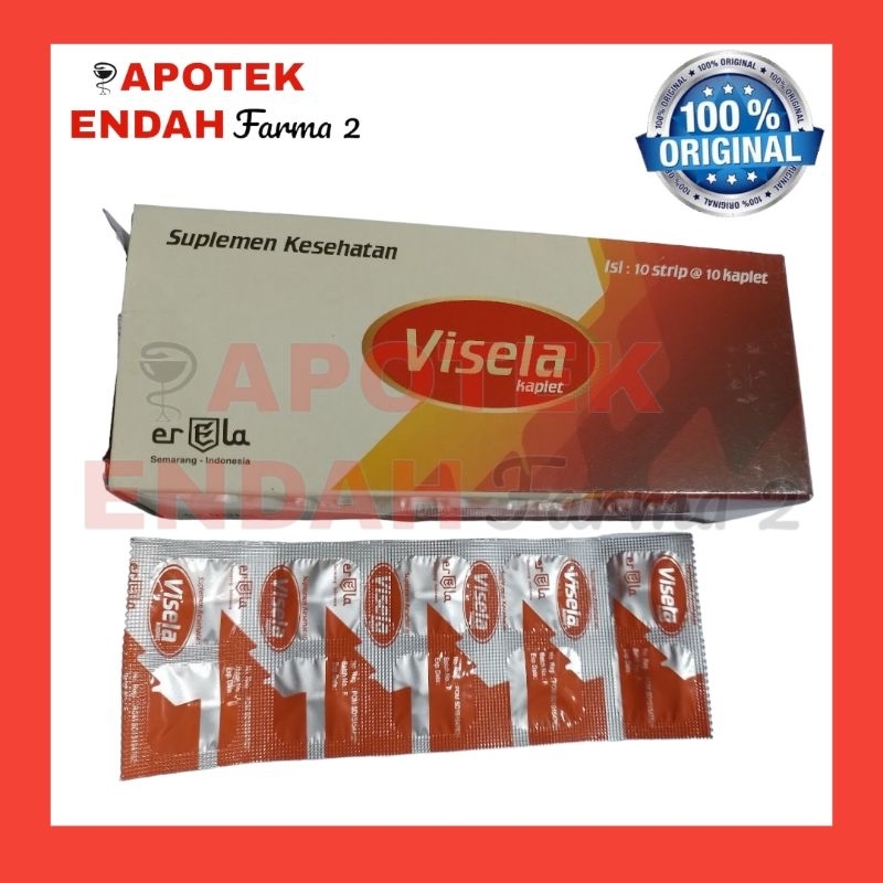 VISELA TABLET PERBOX vitamin asam folat