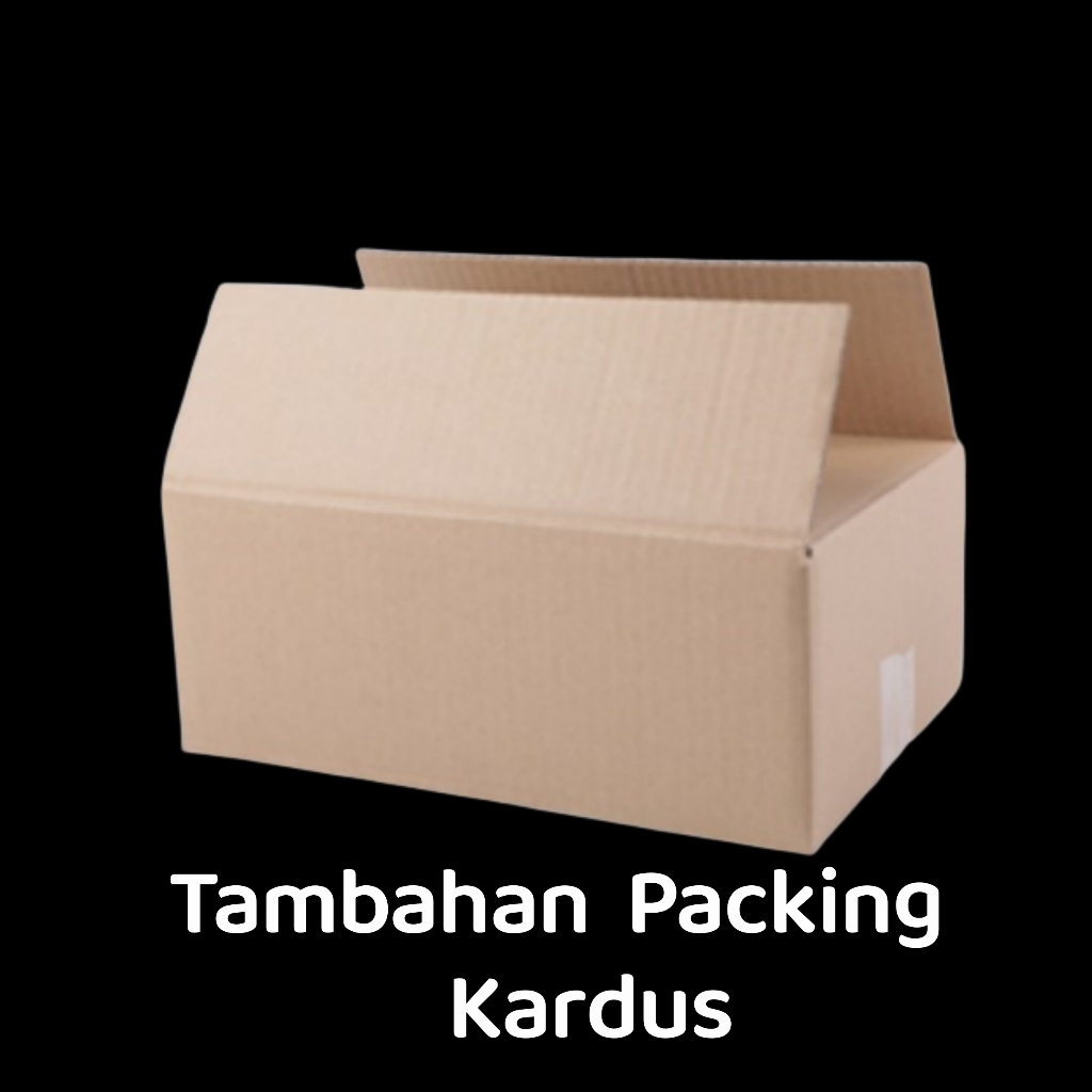 

Tambahan packing kardus dan bubble wrap extra aman
