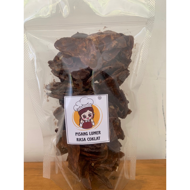 

RATU SNACK UKURAN 100GRAM - PISANG LUMER RASA COKLAT KHAS BANDUNG