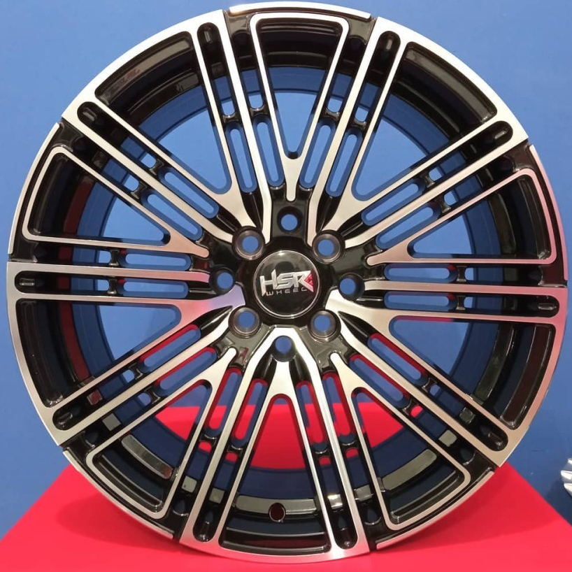 Velg Mobil Terbaru Ring 17 HSR TOMOK HSR Lebar 75 Rata Velg Buat Mobil Jazz Mazda2 Ferio Raize Mobil