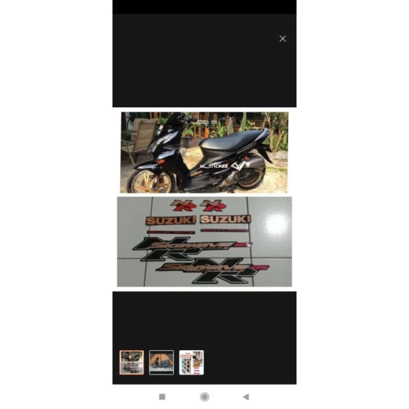 stiker striping lis skywave nr2 nr 2