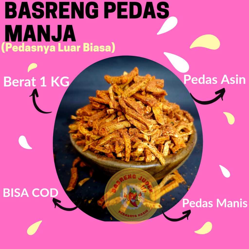 

BASRENG 1 Kg PEDAS MANJA