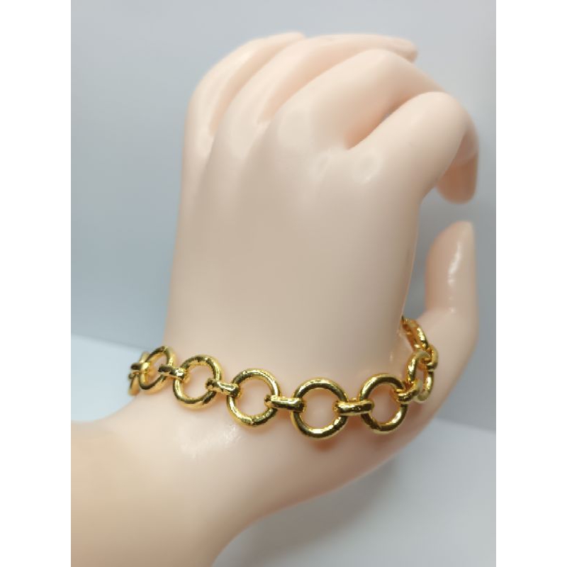 Gelang full ring lapis emas