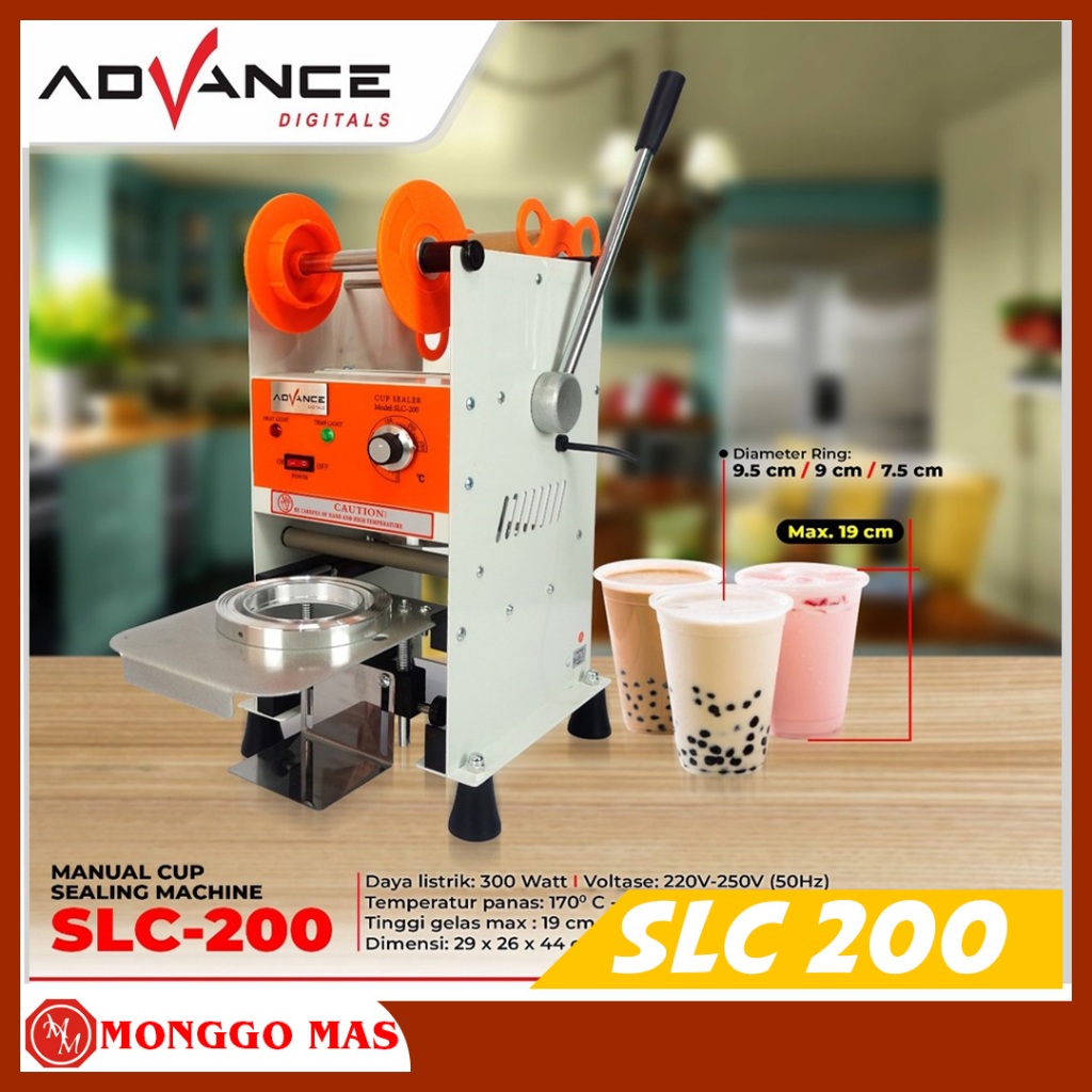 CUP SEALER ADVANCE SLC 200