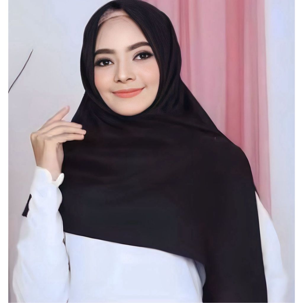 Kamila Hijab - Bisa COD - Jilbab Saudia Segi Empat Jahit Tepi Terlaris 2023