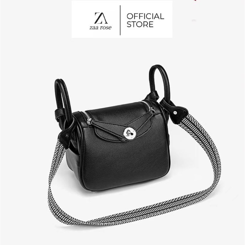 ZAAROSE Tas Selempang Tali Lebar Strap Tas Import Premium Wanita