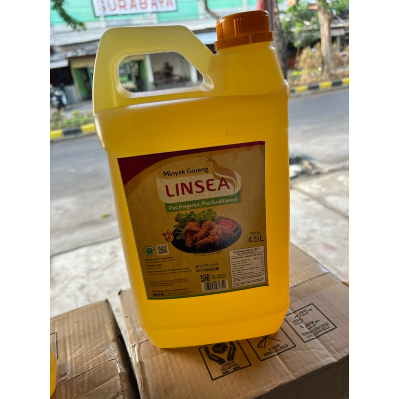 

Minyak goreng Linsea 4,5L