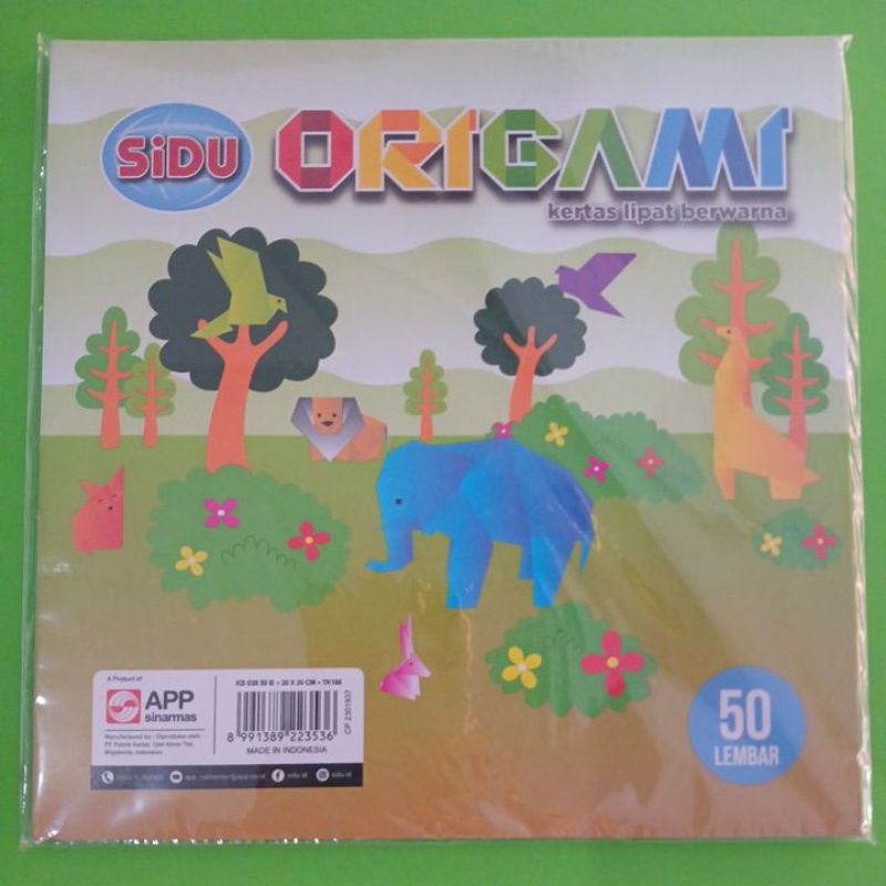 

Kertas Lipat Origami SINAR DUNIA 50 LEMBAR 20x20