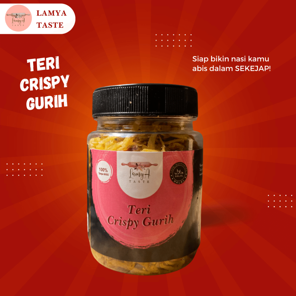 

Teri Crispy Gurih | Lamya Taste