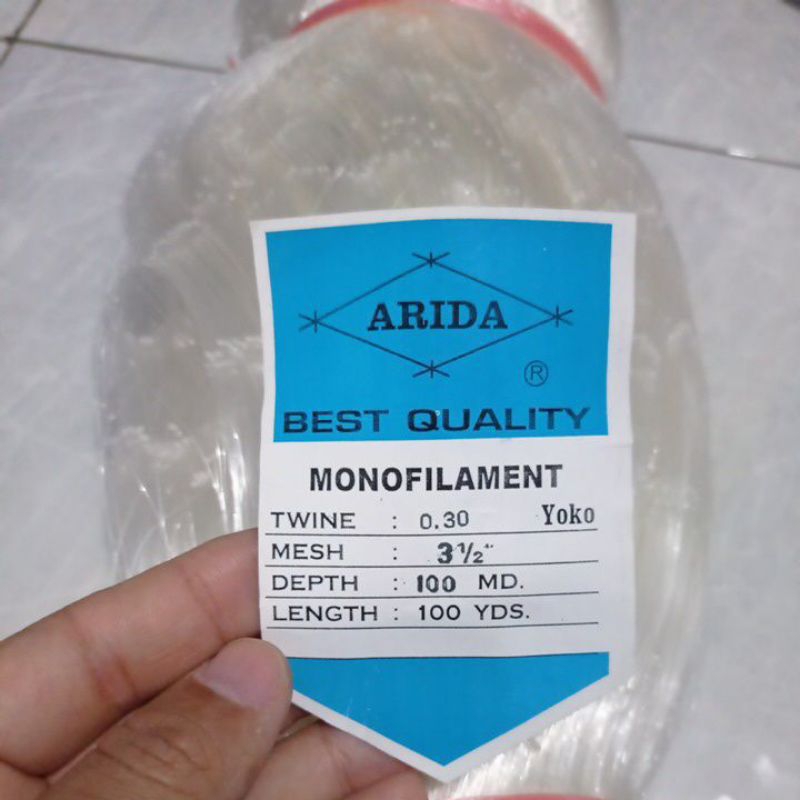 jaring ikan arida 0.30 3½ in
