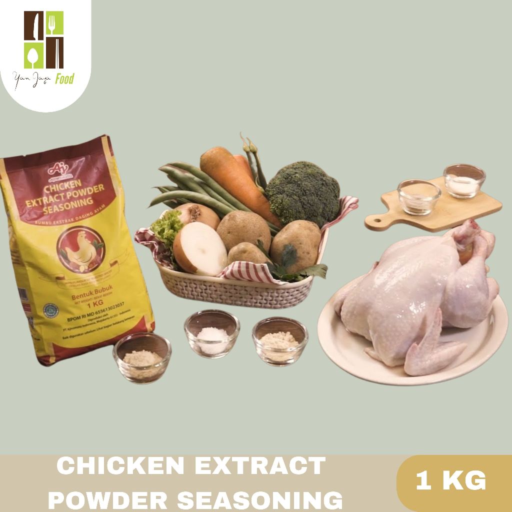 

Bny31 Ajinomoto Bumbu Ekstrak Daging Ayam / Chicken Extract Powder Seasoning 1Kg