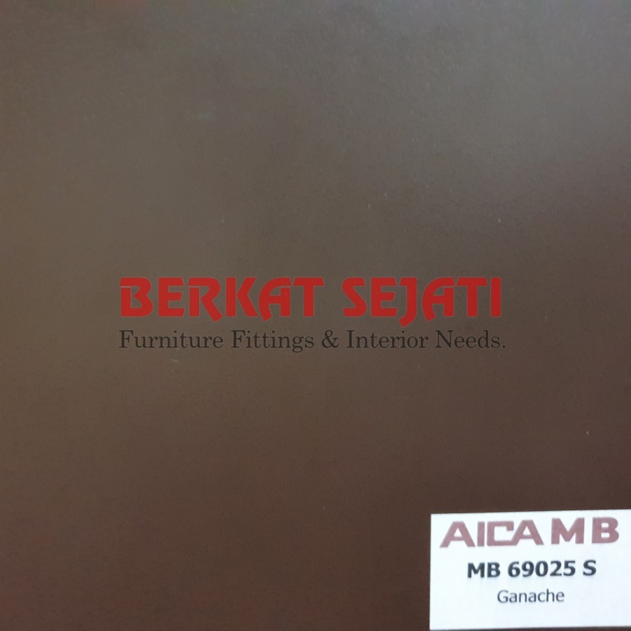 AICA HPL AICA MB 69025 S - GANACHE DARK BROWN COKELAT COKLAT - SOLID