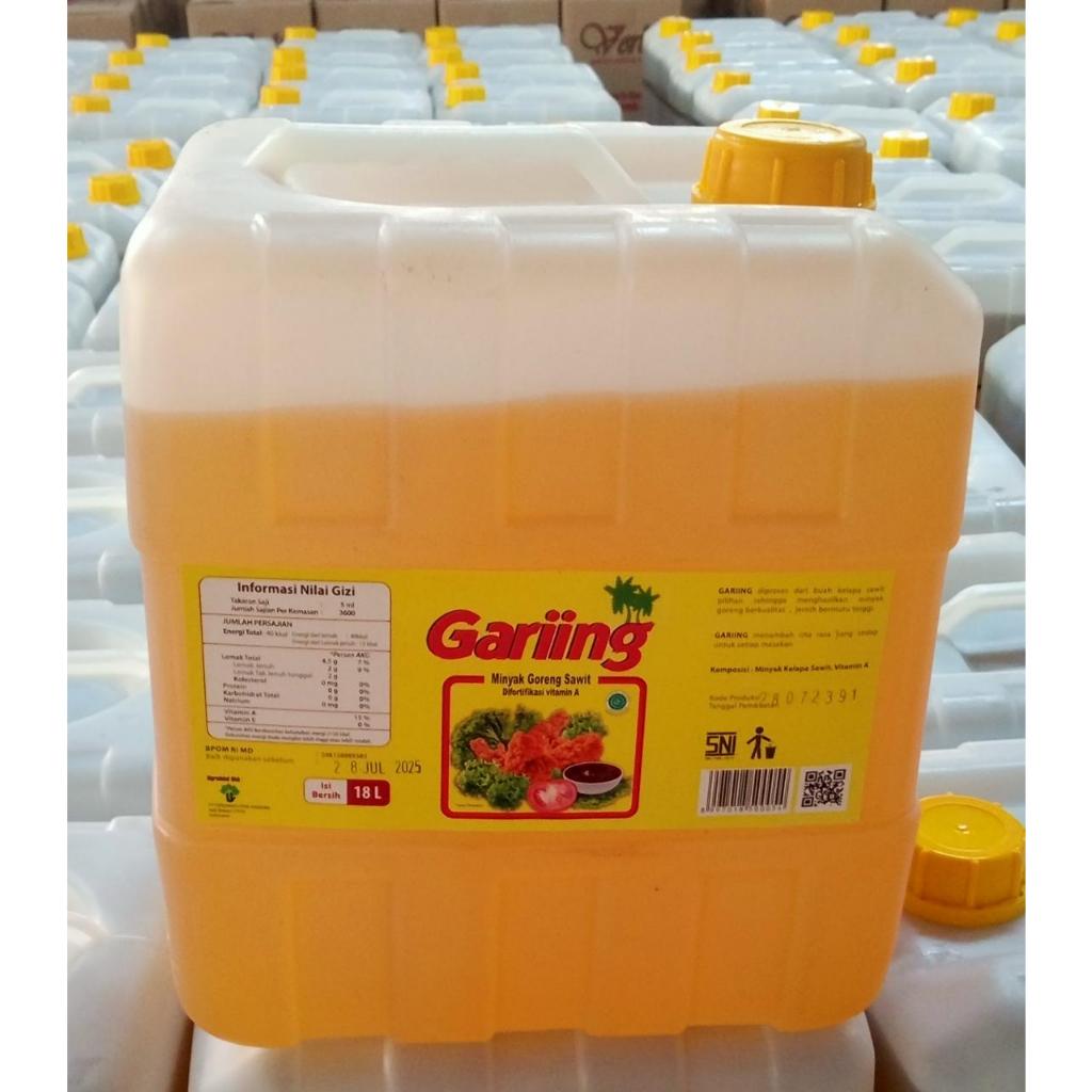 

MINYAK GORENG GARIING JERIGEN 18 LITER