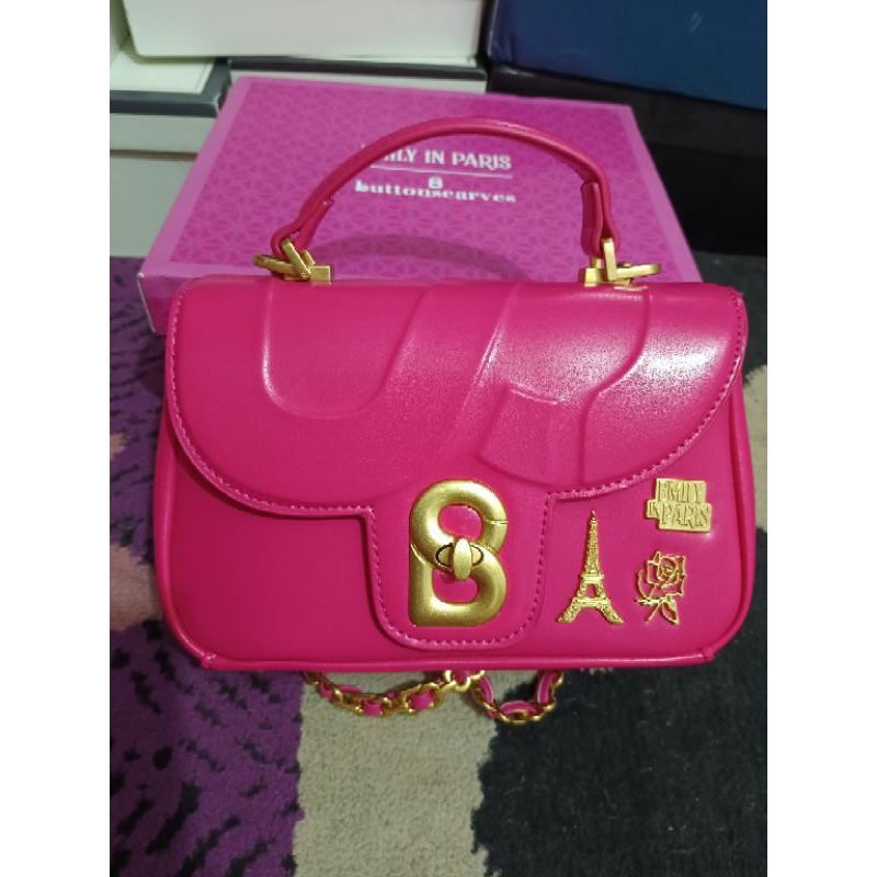 Preloved Alma emily in paris bag buttonscarves