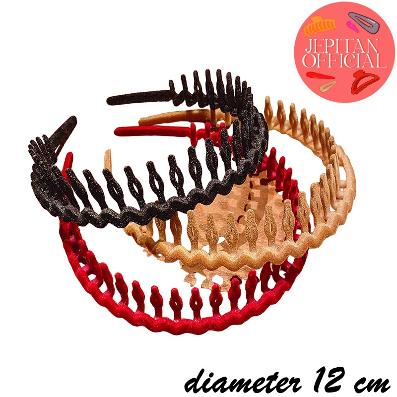 Bando Sirkam Belundru Bondu Fashion Wanita Korea Elastis Bando Korea Dewasa Bandana