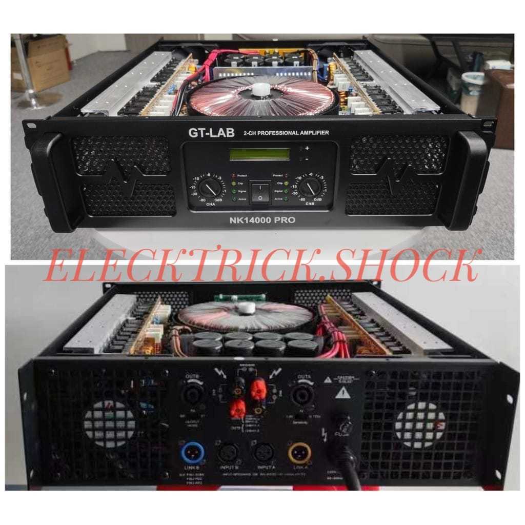 POWER AMPLIFIER RDW GT LAB NK 14000 PRO/ GT LAB NK14000 CLASS TD