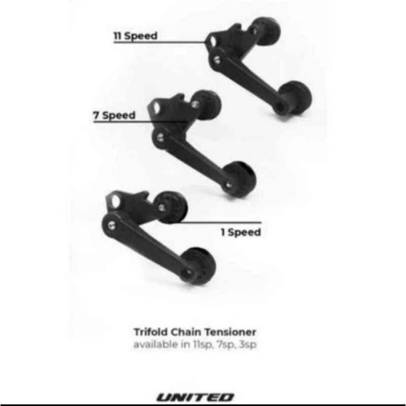 rd tensioner rd 3 lipetan trifold 3sixty pikes -8 11 speed