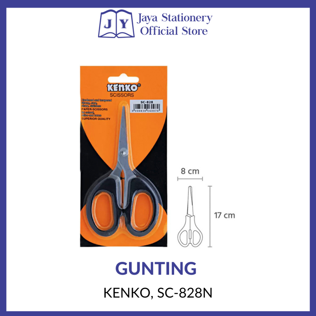

[BISA COD] Gunting Stainless merk Kenko Berbagai Ukuran