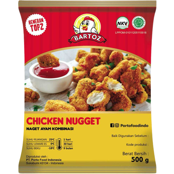 

Bartoz Naget Ayam 500gr