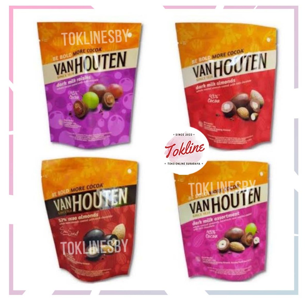 

[ 1 Box isi 10 Pouch ] Van Houten Coklat Cokelat 40gr
