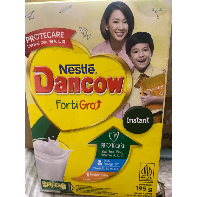 

susu nestle Dancow fortigrow 195gram
