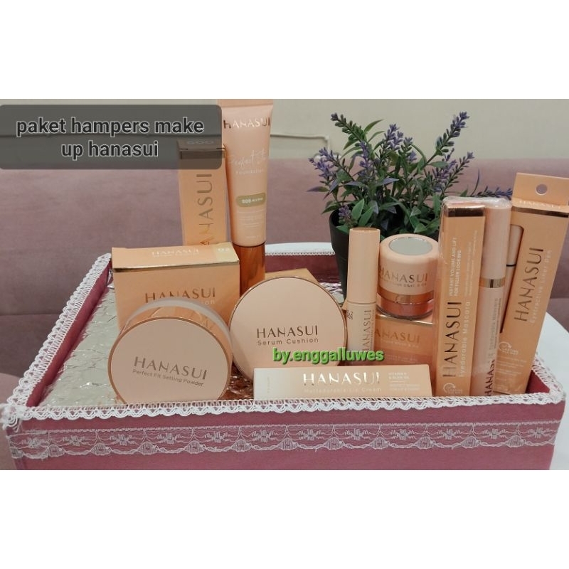 PAKET HEMPERS MAKE UP HANASUI // KADO ULANG TAHUN MAKE UP HANASUI