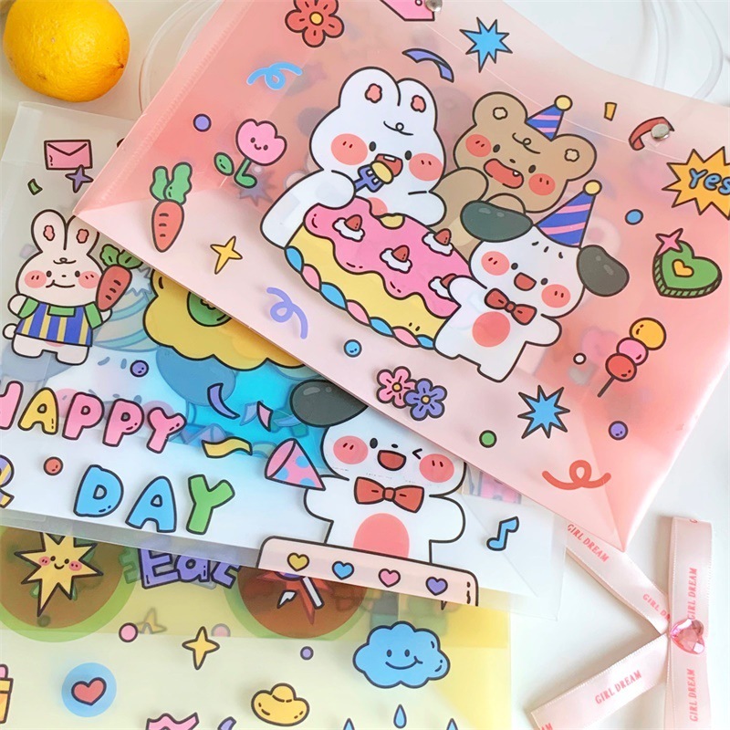 

Tas Kado PVC Happy Luck Like Tas Hampers
