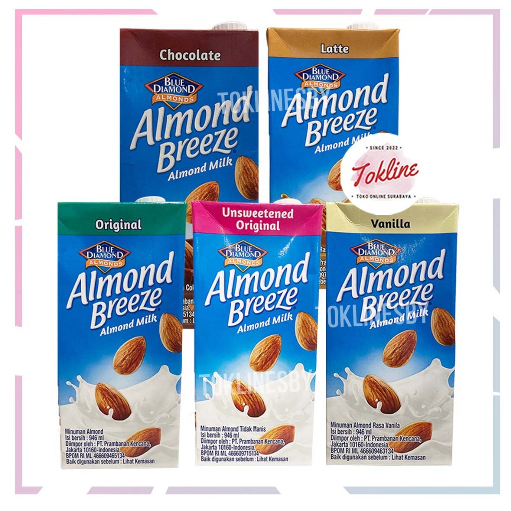 

[ 1 Karton isi 12 ] Almond Breeze Susu Almond 946ml