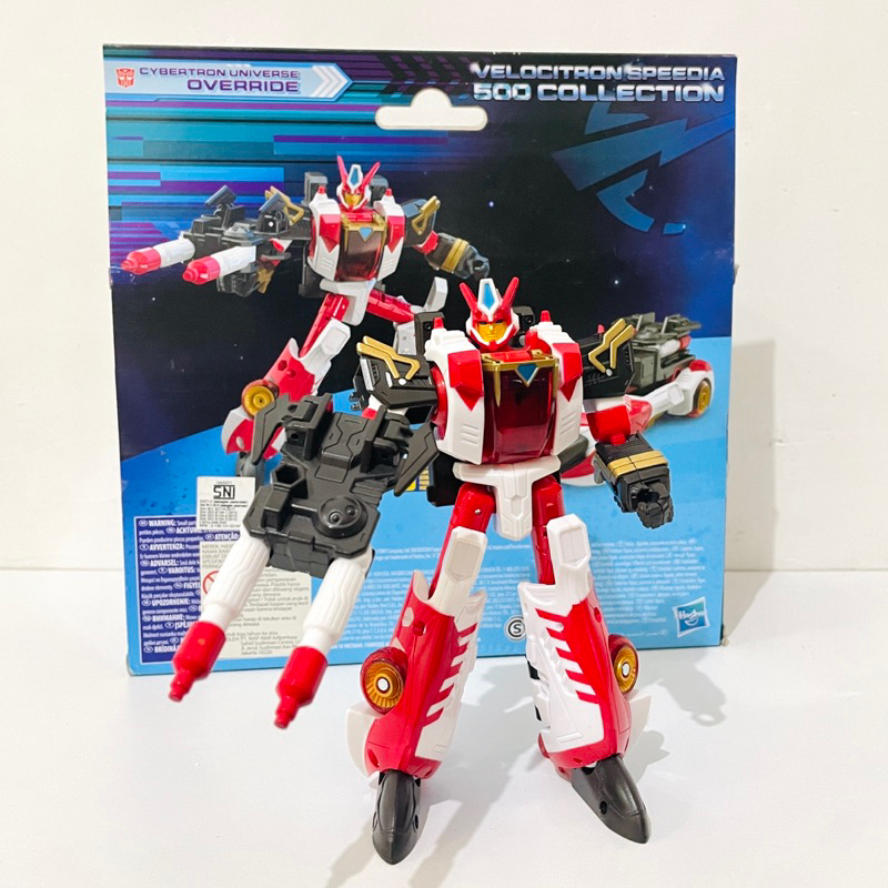 Transformers Legacy Cybertron Universe Velocitron Speedia 500 Override