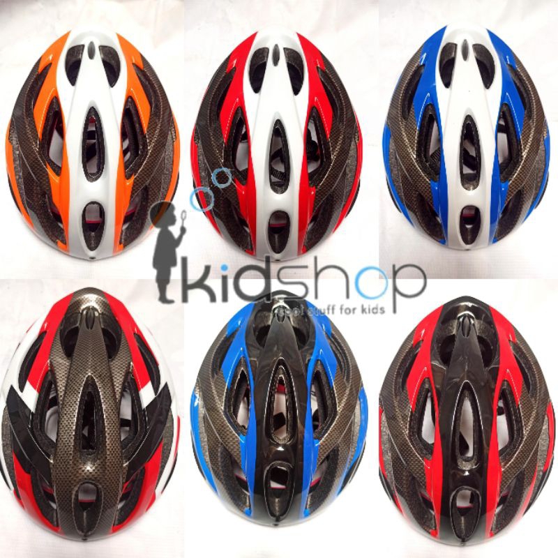 [KID] Helm Sepeda Gunung Helm Dewasa Safety Bicycle Helmet Merk AVAND by UNITED dilengkapi LAMPU LED