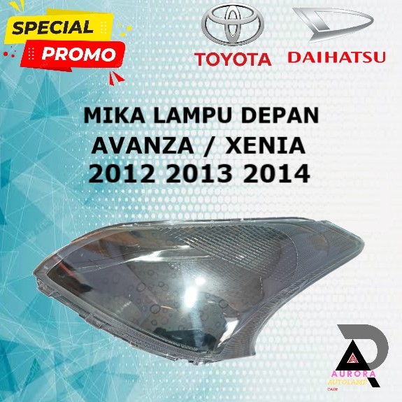 MIKA LAMPU DEPAN AVANZA XENIA 2012 2013 2014 HEADLAMP