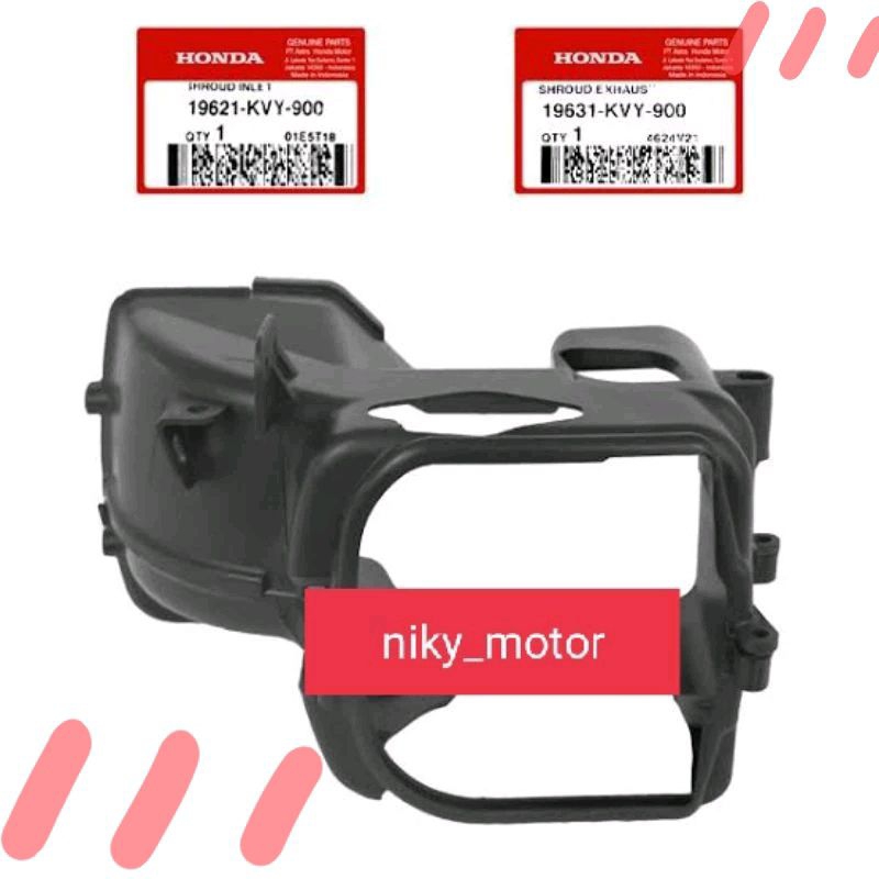 cover mesin tutup mesin beat karbu Scoopy karbu spacy karbu set atas bawah original ahm