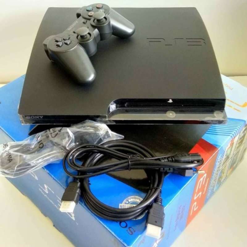PS3 Slim HDD 500gb Seri 25xxx Second Like New