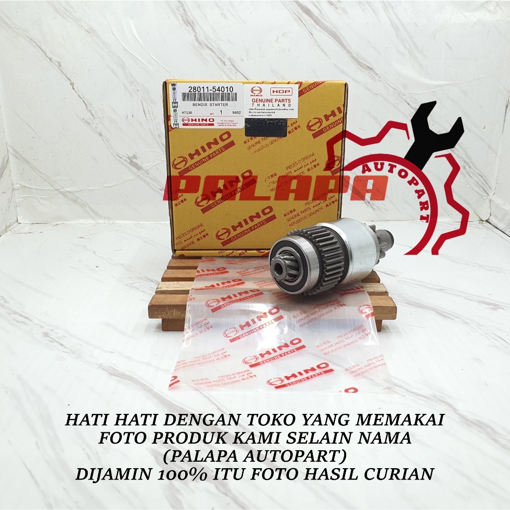 BENDIK STATER KOMPLIT BENDIX STARTER ASSY HINO DUTRO HT130 130HT