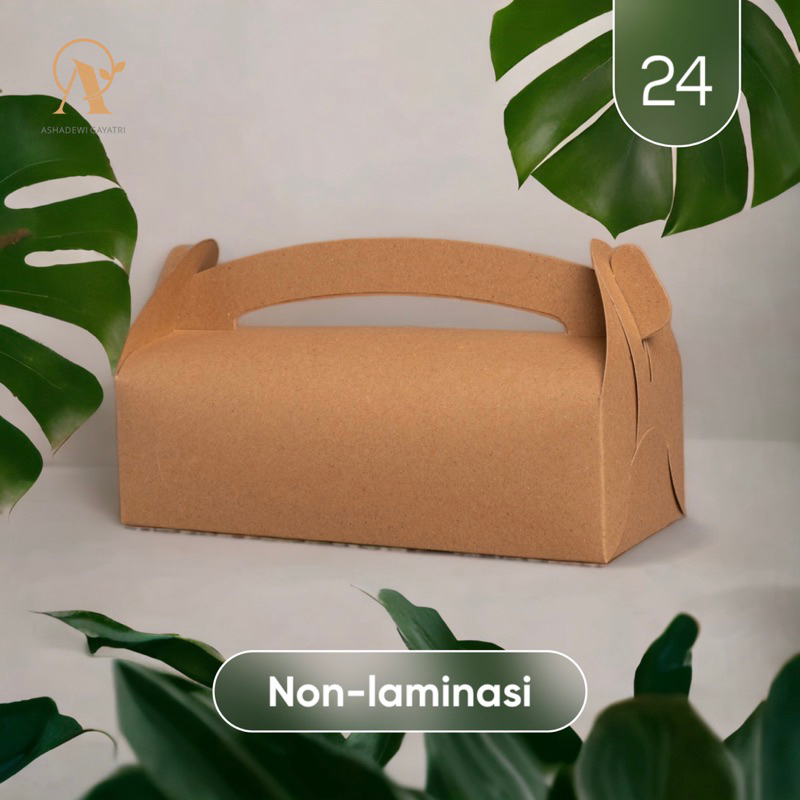 

Ashadewi Gayatri - Gable Box : 24x10x7 cm / box brownnies / cake box / box bolen