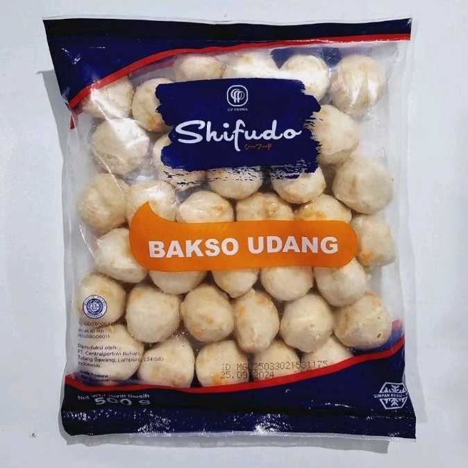 

Shifudo Bakso Udang 500gr